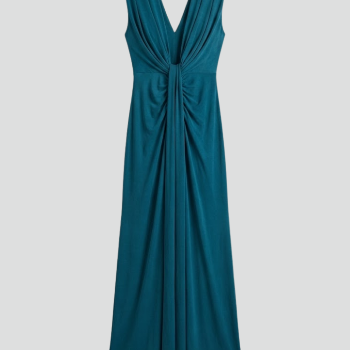 Women’s Maxi Dress with Elongated Shape